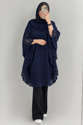 پانچ اکریلیک جلو بسته 4545 سورمه ای 
